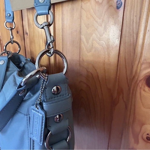 Coach Legacy Crossbody Bag | Sky Blue Leather | Vintage 2009 - Picture 12 of 16